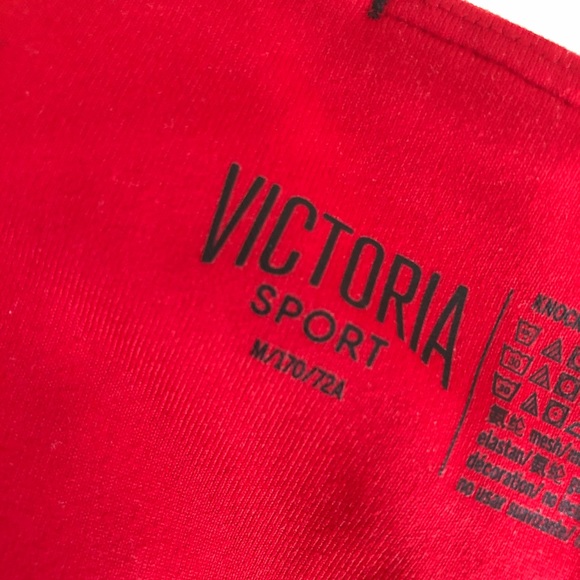 Victoria's Secret Red Knockout Sport Leggings - Picture 5 of 10